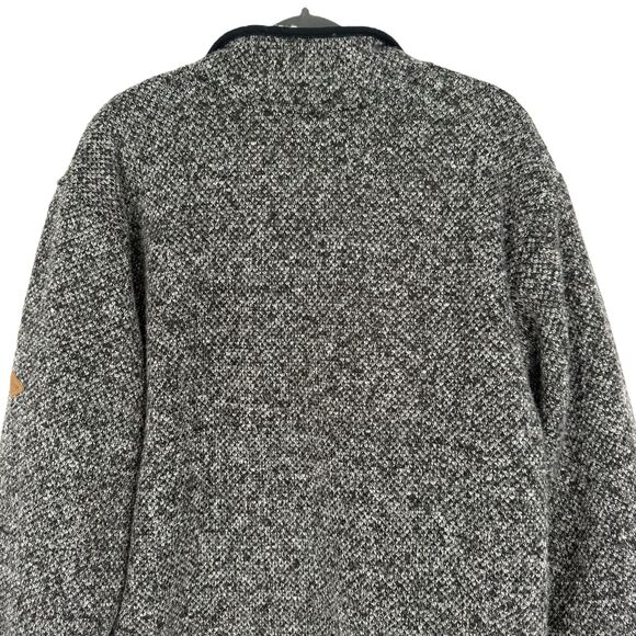 Orvis Brighton Black Sherpa Fleece Lined 1/4 Zip Pullover Sweater Men XL Outdoor - Picture 11 of 16